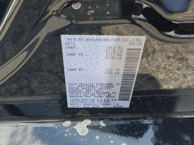 2026 Nissan Altima SV FWD