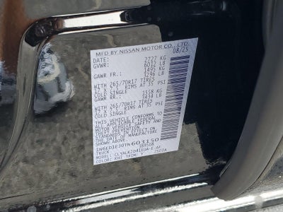 2026 Nissan Frontier Crew Cab 4x2 PRO-X