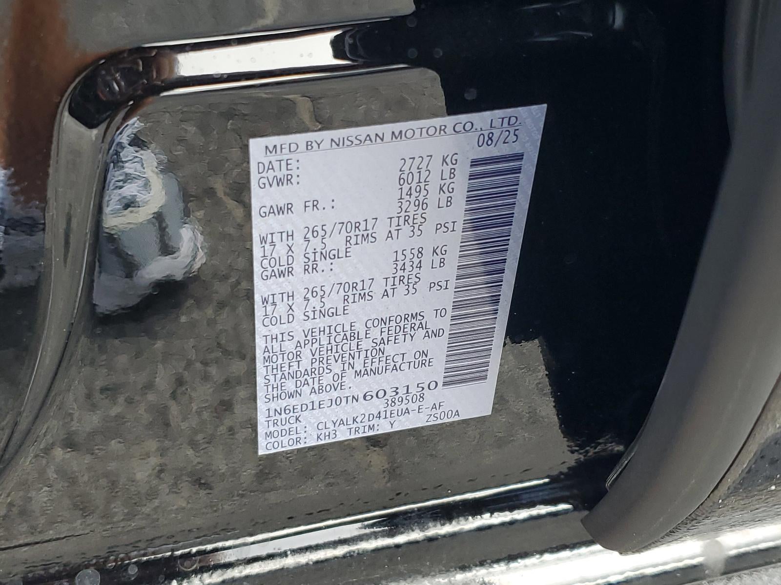 2026 Nissan Frontier Crew Cab 4x2 PRO-X