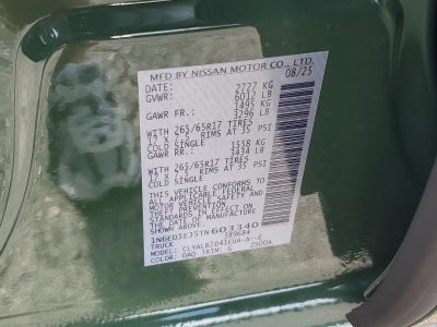 2026 Nissan Frontier Crew Cab 4x2 SV