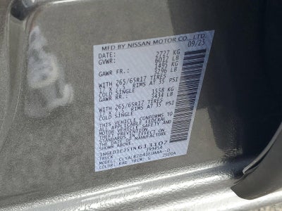 2026 Nissan Frontier Crew Cab 4x2 SV