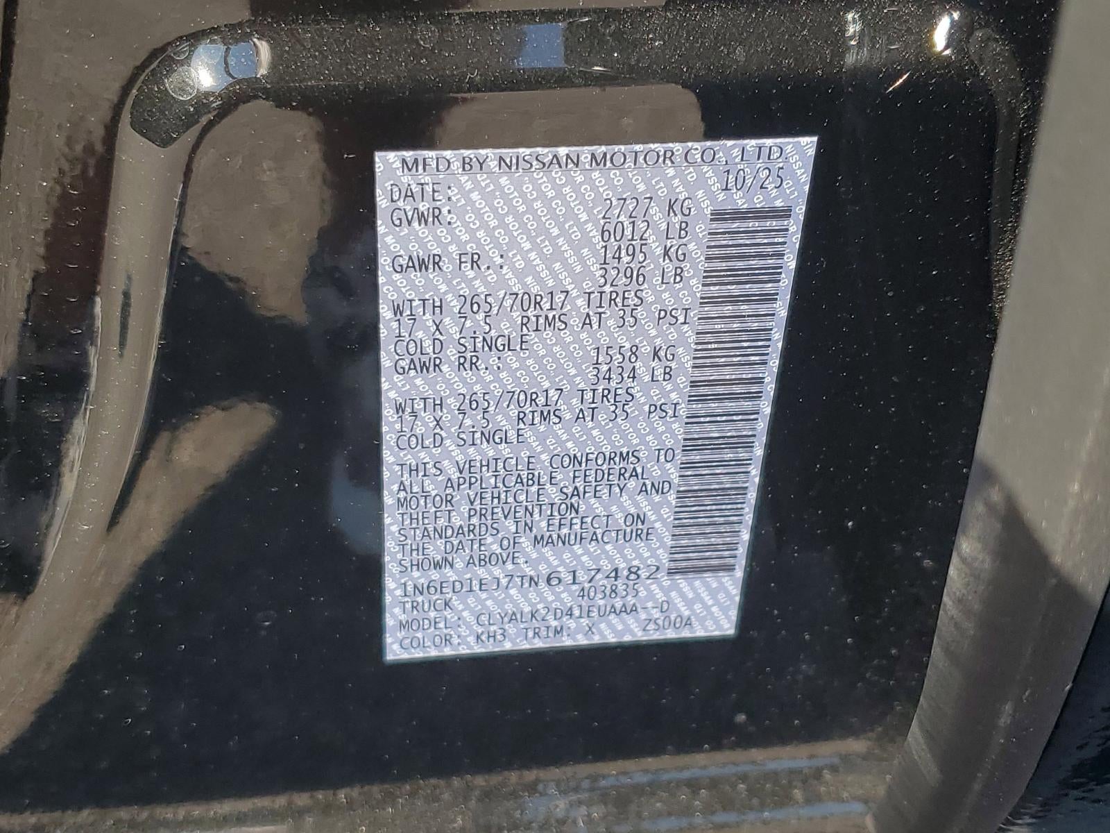 2026 Nissan Frontier Crew Cab 4x2 PRO-X