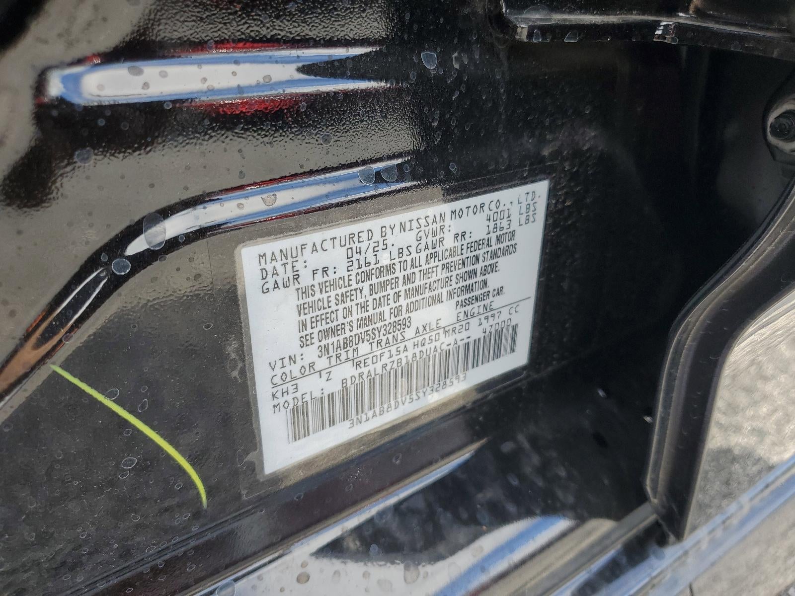 2025 Nissan Sentra SR CVT