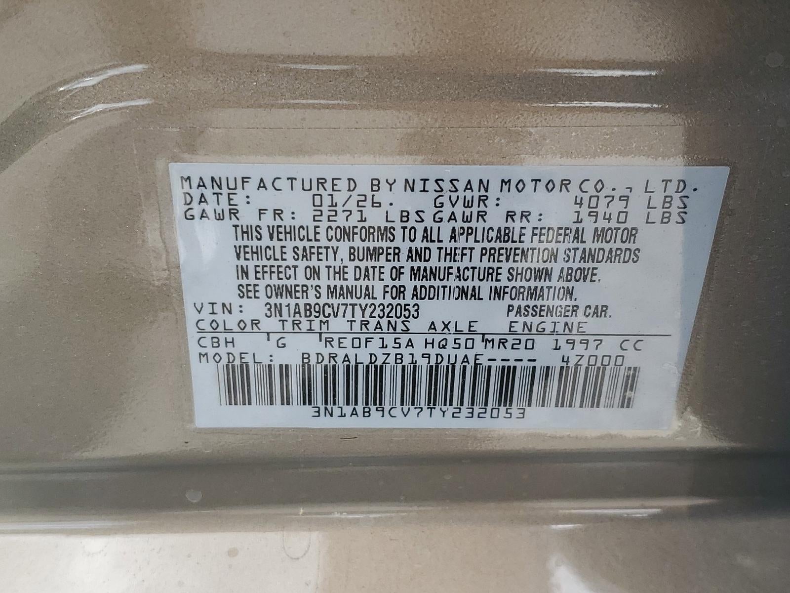 2026 Nissan Sentra SV Sedan