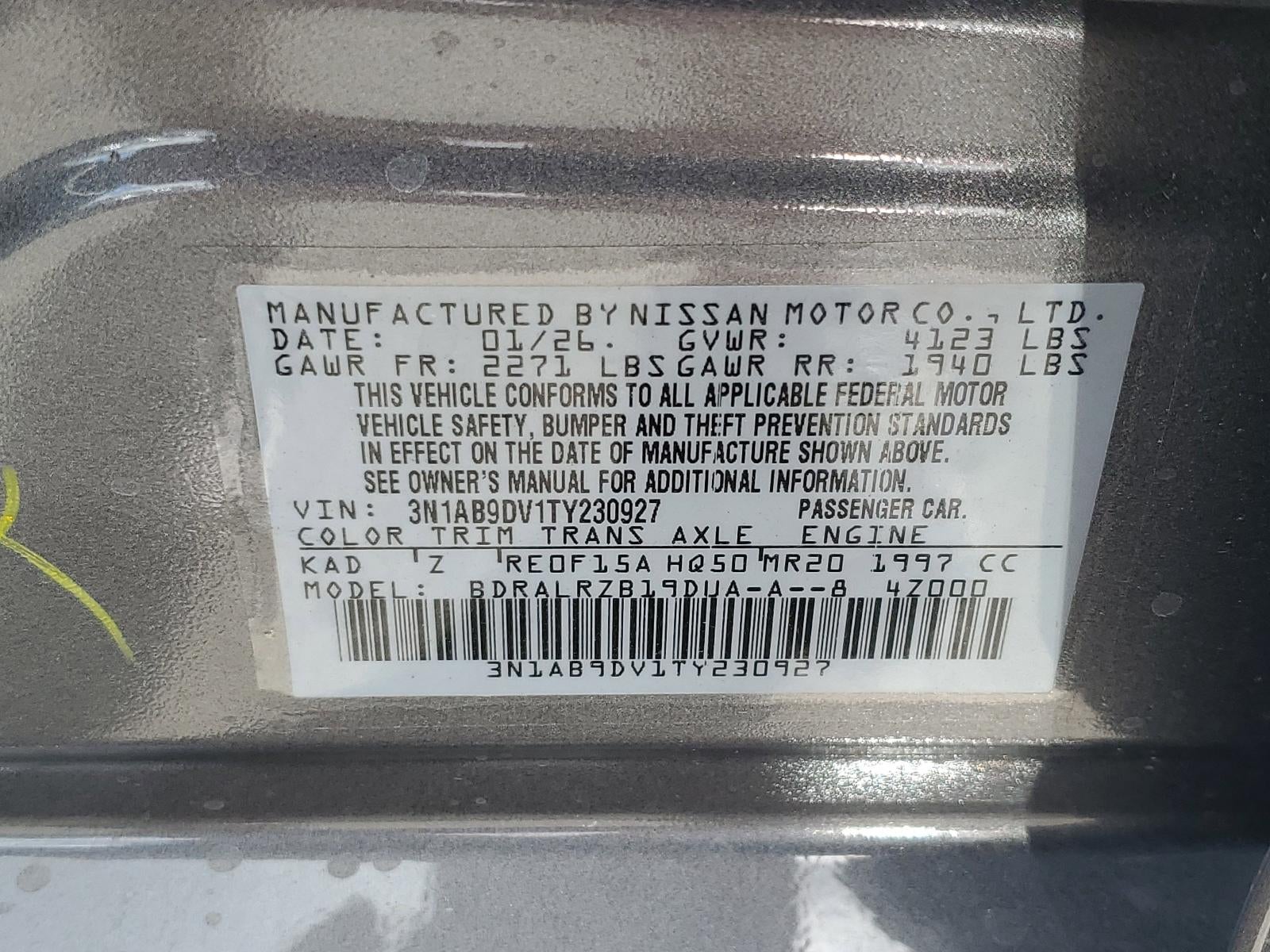 2026 Nissan Sentra SR Sedan