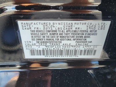 2027 Nissan Sentra SR Sedan