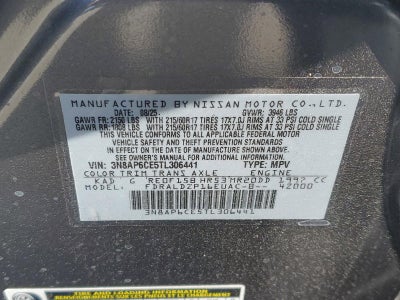 2026 Nissan Kicks SV FWD