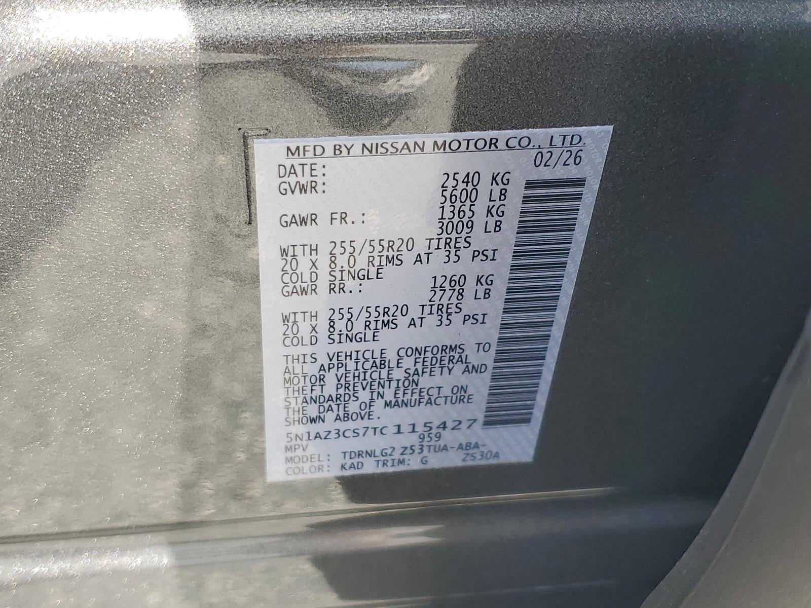 2026 Nissan Murano AWD SL