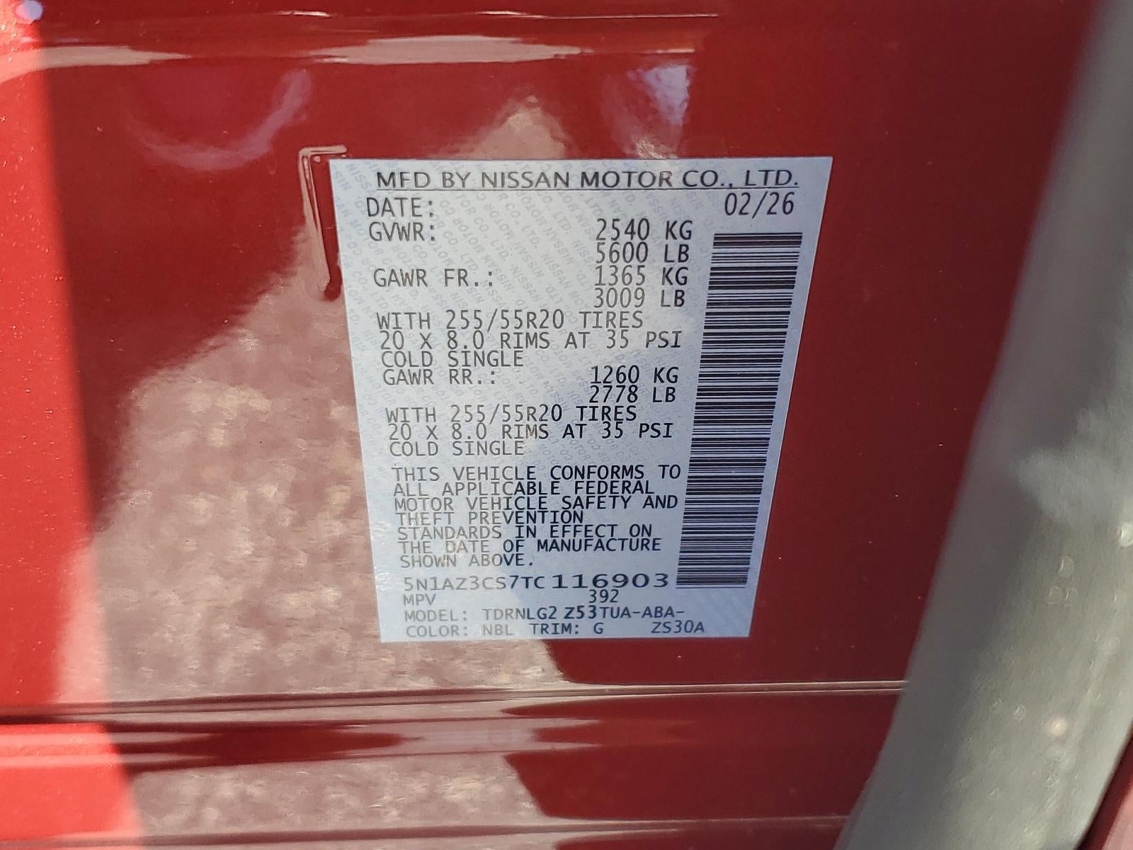 2026 Nissan Murano AWD SL