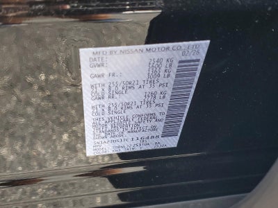 2026 Nissan Murano AWD Platinum