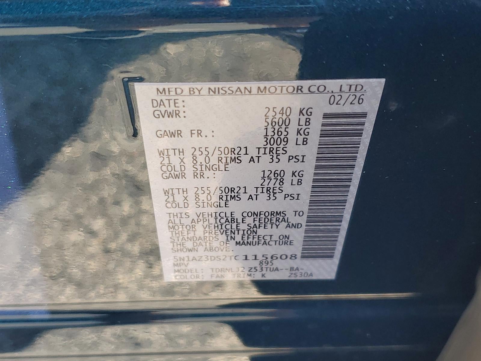 2026 Nissan Murano AWD Platinum