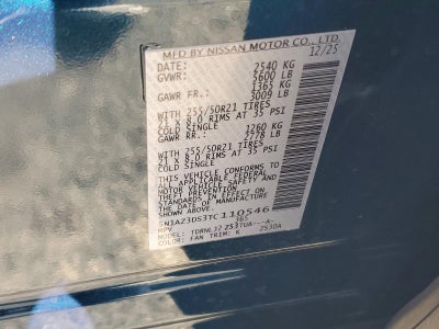 2026 Nissan Murano AWD Platinum