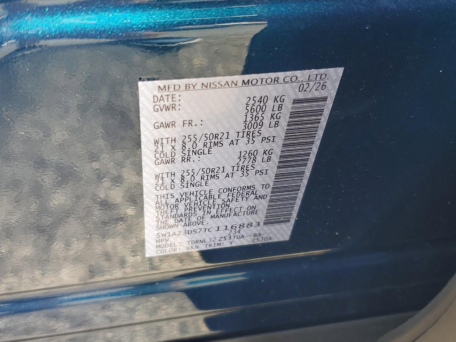 2026 Nissan Murano AWD Platinum