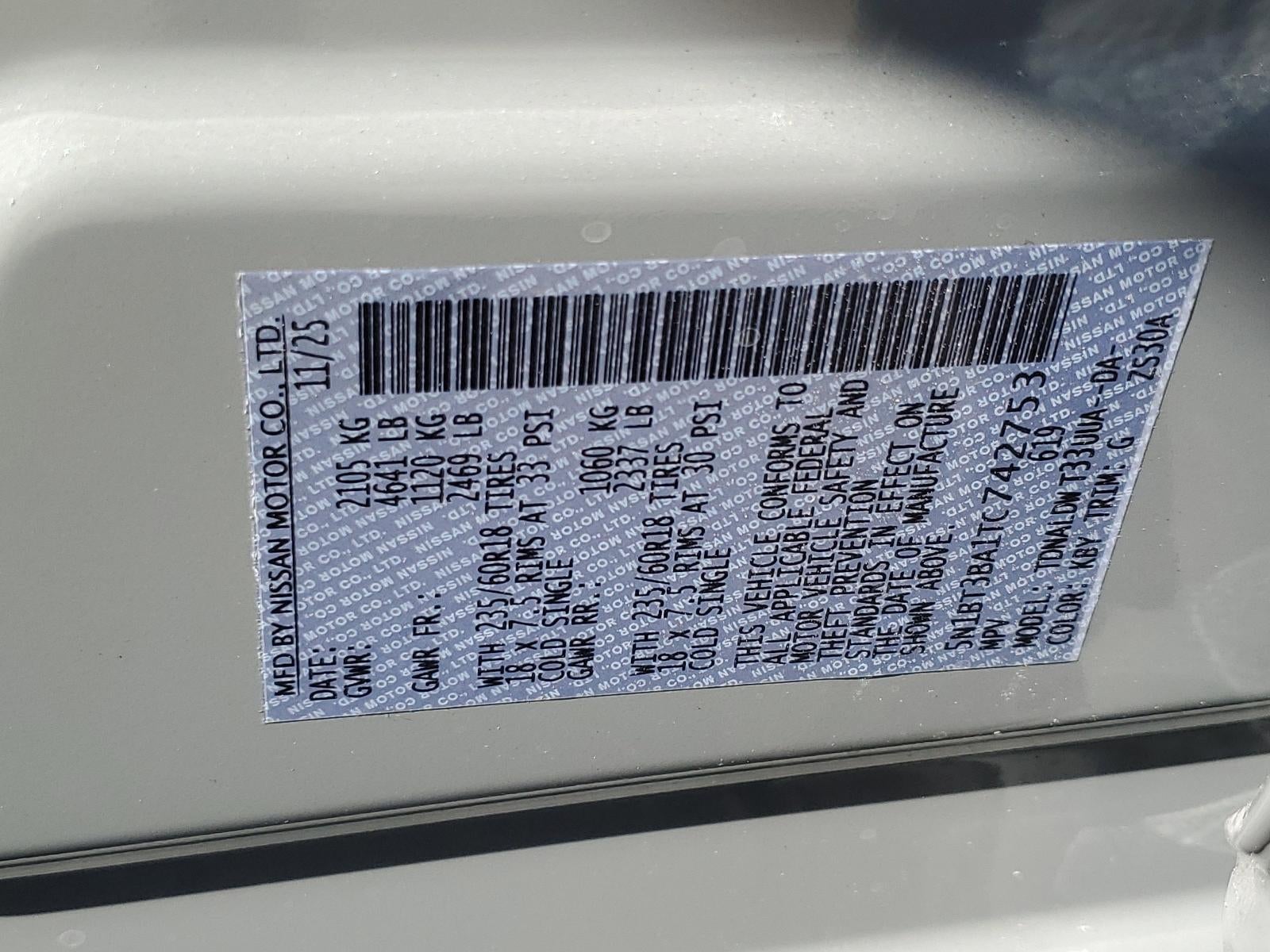 2026 Nissan Rogue 2026.5 FWD SV