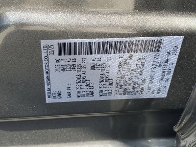 2026 Nissan Rogue 2026.5 FWD SV