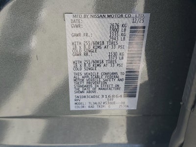 2025 Nissan Pathfinder SL 2WD