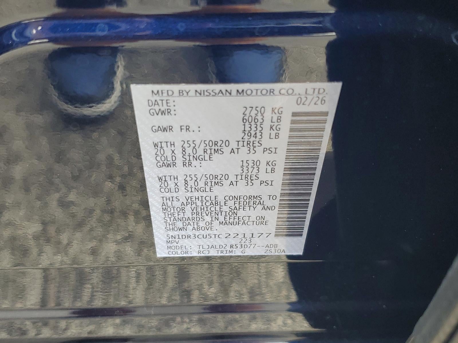 2026 Nissan Pathfinder SL 2WD