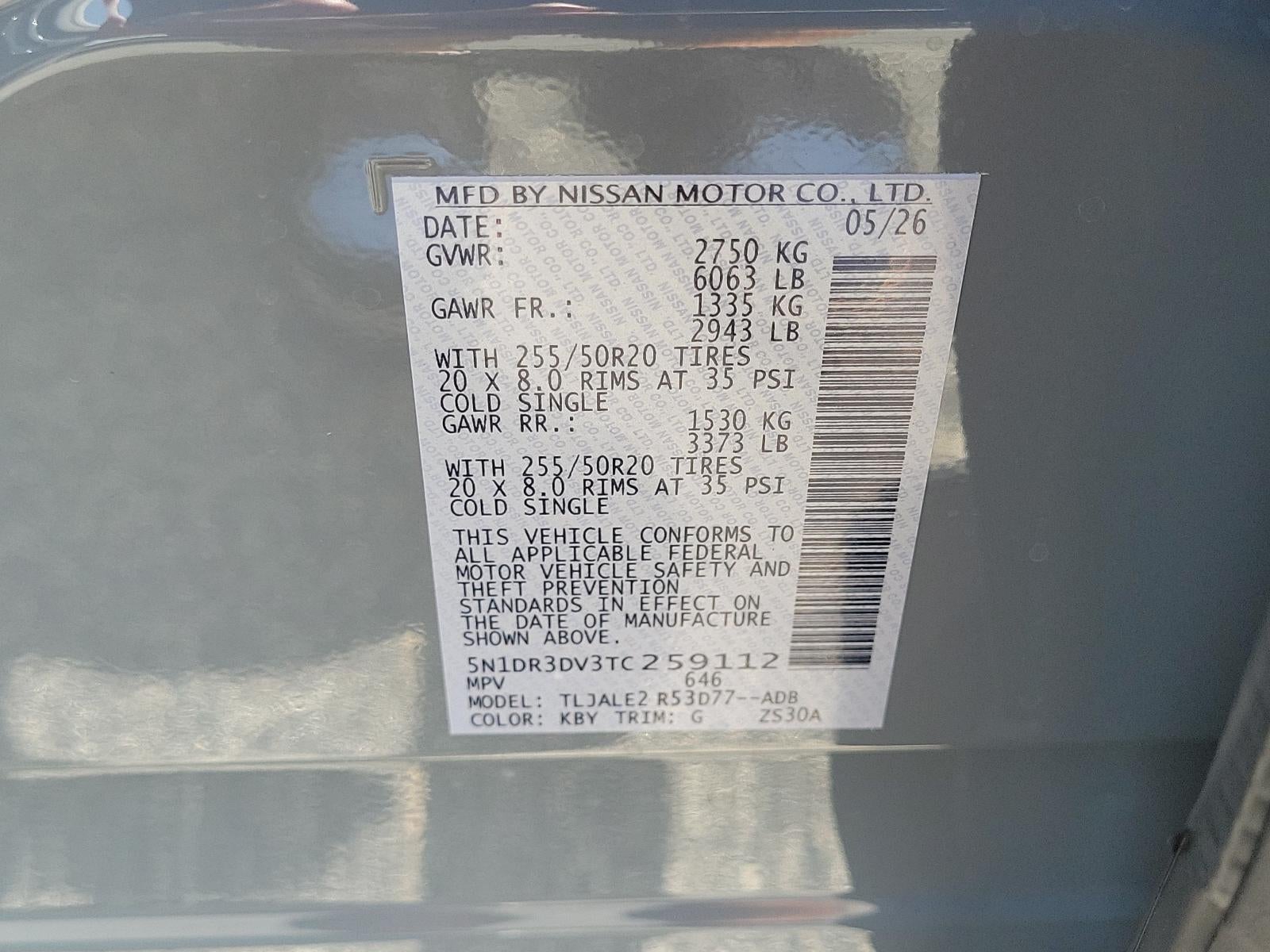 2026 Nissan Pathfinder Platinum 2WD