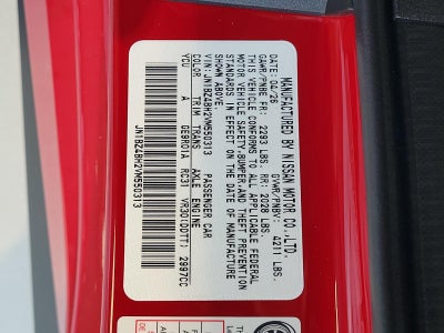 2027 Nissan Z Performance Auto