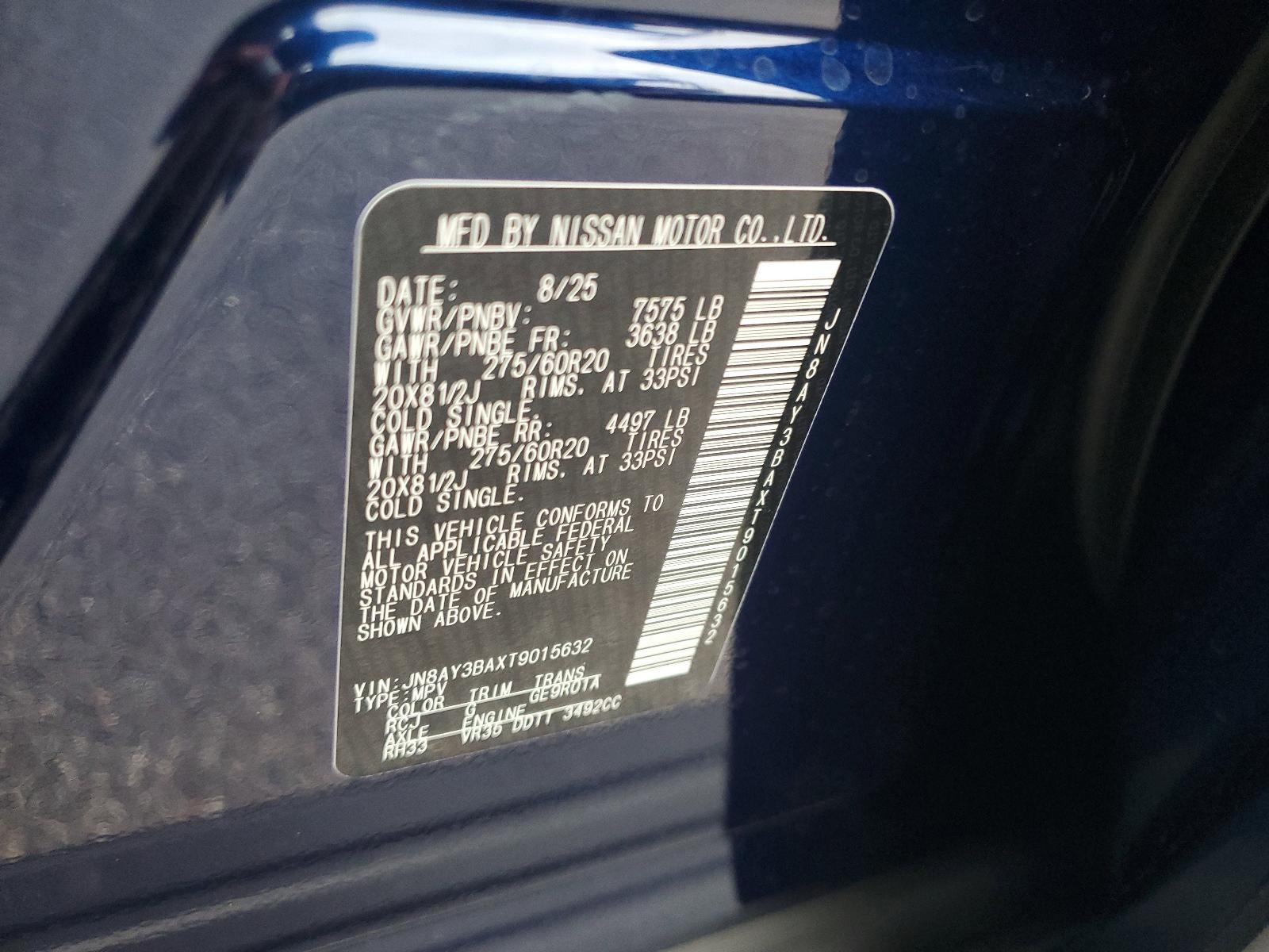 2026 Nissan Armada 4x2 SL