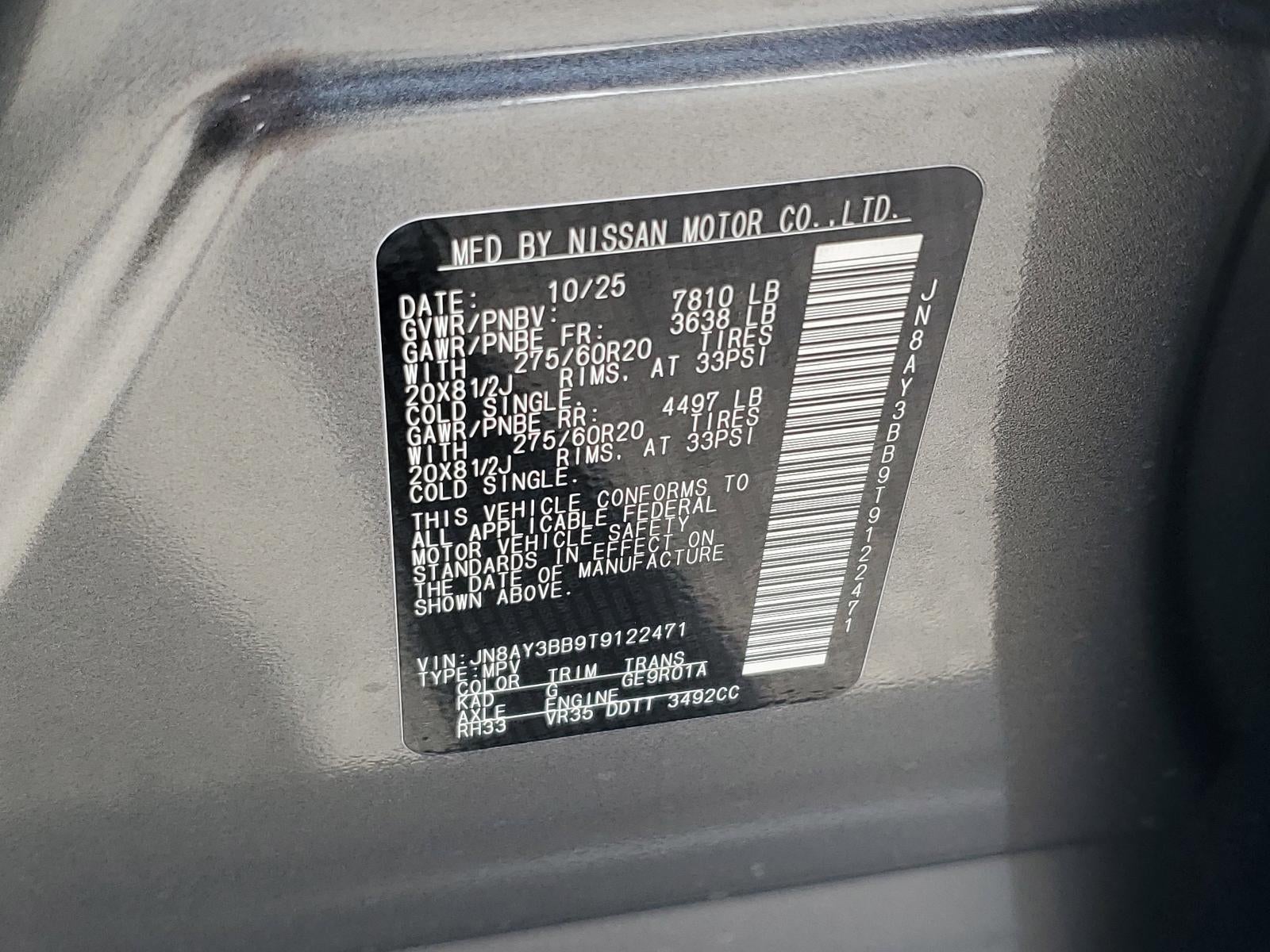 2026 Nissan Armada 4x4 SL