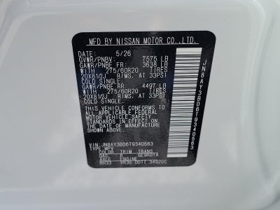 2026 Nissan Armada 4x2 SL