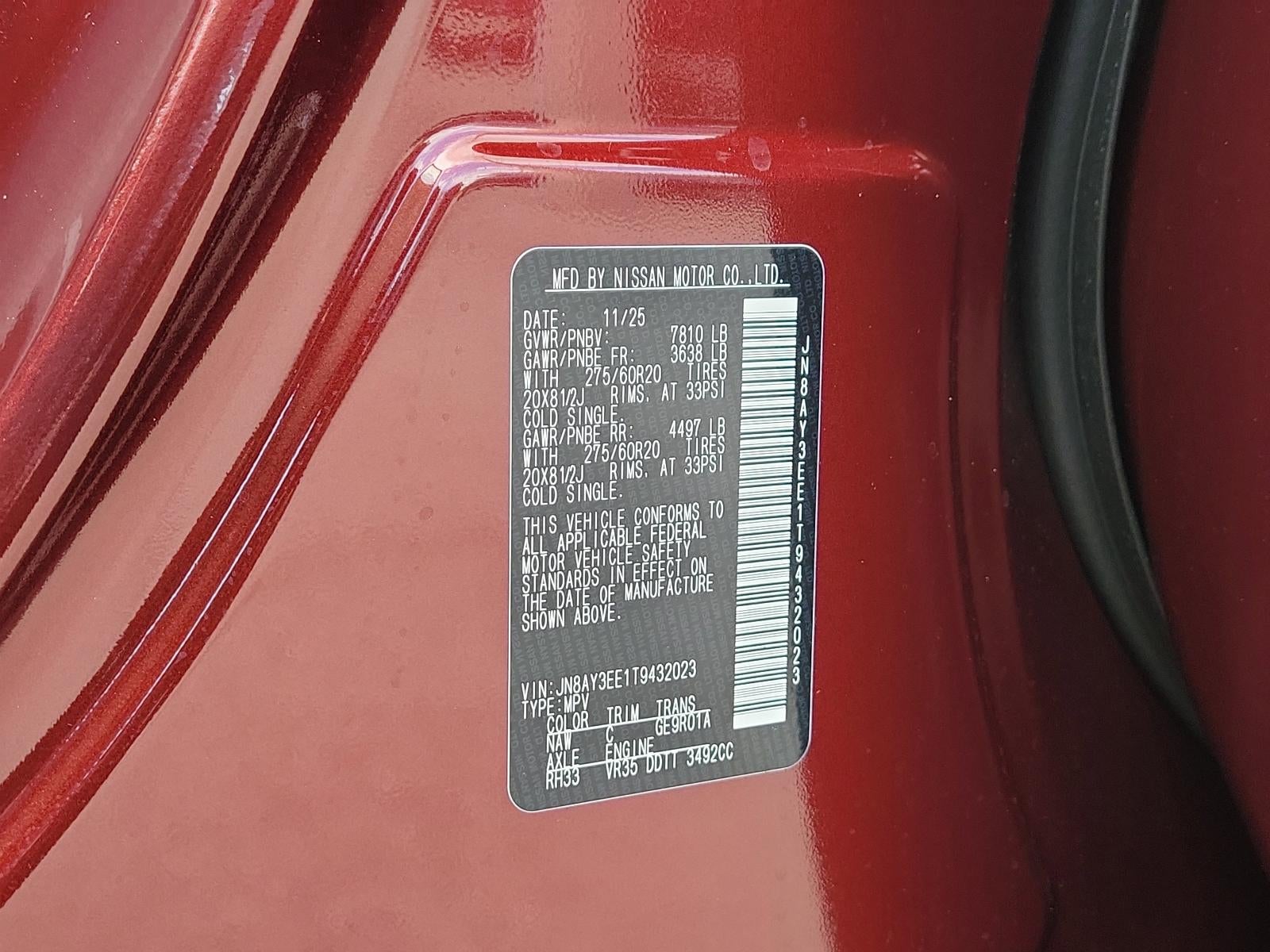 2026 Nissan Armada 4x4 Platinum *Ltd Avail*