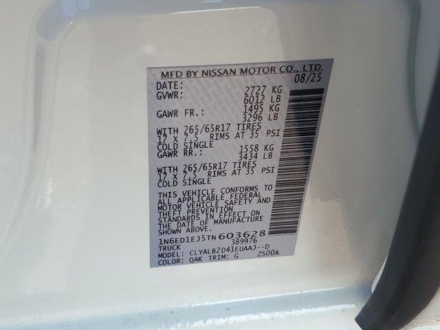 2026 Nissan Frontier Crew Cab 4x2 SV