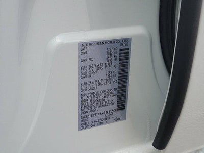 2026 Nissan Frontier Crew Cab 4x2 SV