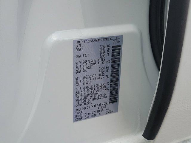 2026 Nissan Frontier Crew Cab 4x2 SV