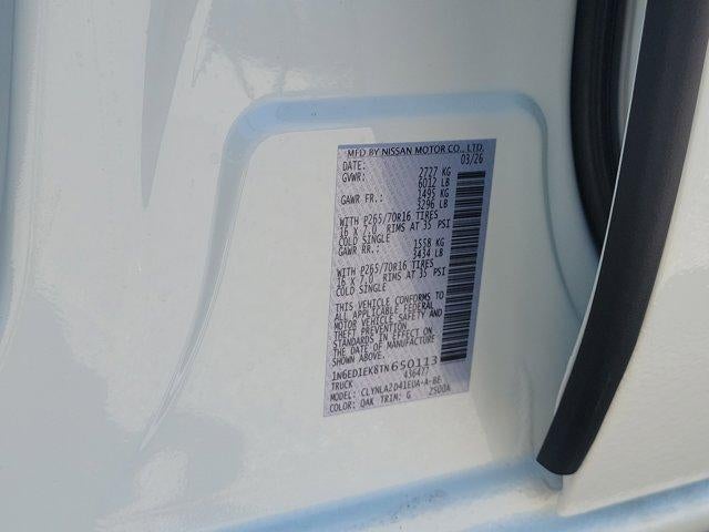 2026 Nissan Frontier Crew Cab 4x4 S