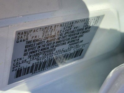 2025 Nissan Sentra SV CVT