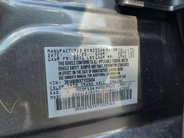 2026 Nissan Sentra S Sedan