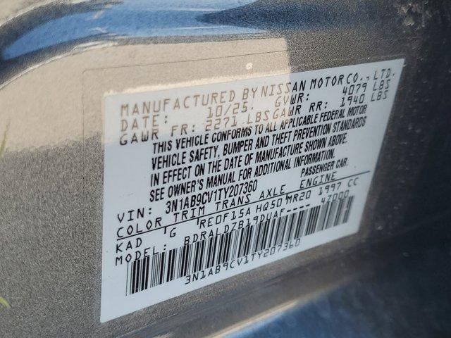 2026 Nissan Sentra SV Sedan