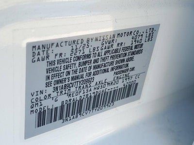 2026 Nissan Sentra SV Sedan