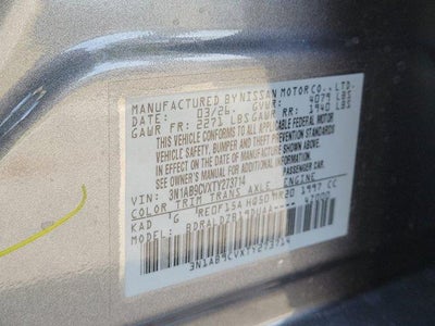 2026 Nissan Sentra SV Sedan