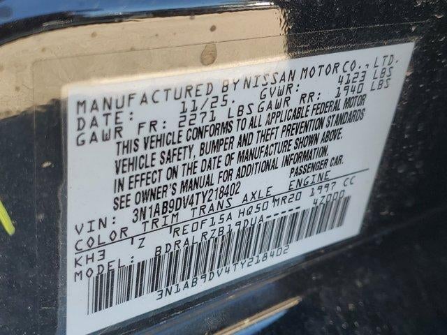 2026 Nissan Sentra SR Sedan