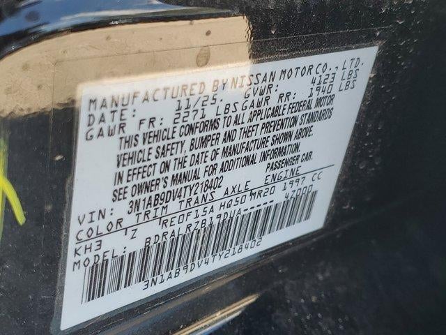 2026 Nissan Sentra SR Sedan