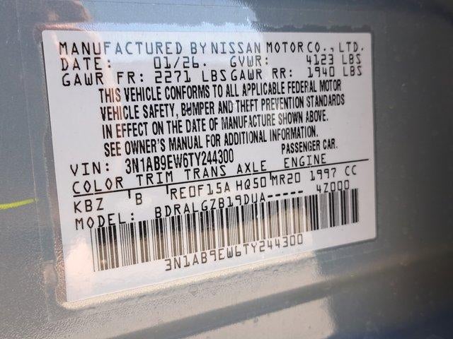 2026 Nissan Sentra SL Sedan