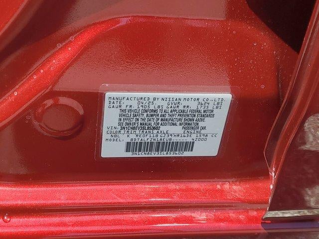 2025 Nissan Versa SV CVT