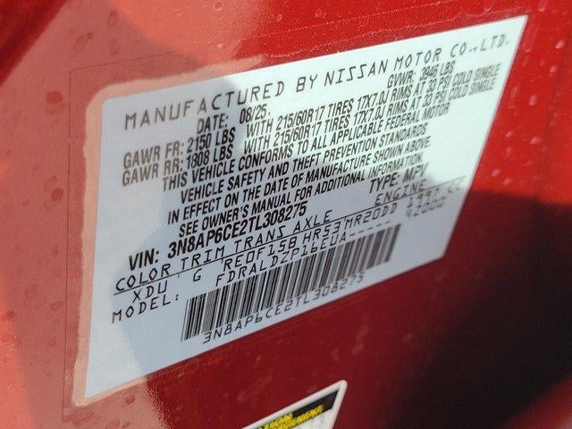 2026 Nissan Kicks SV FWD