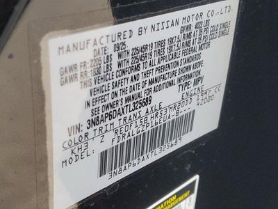 2026 Nissan Kicks SR FWD