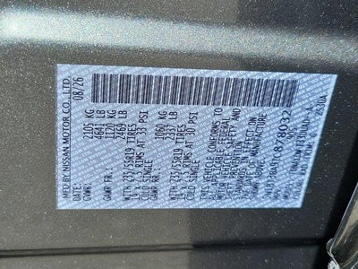 2026 Nissan Rogue 2026.5 FWD Dark Armor