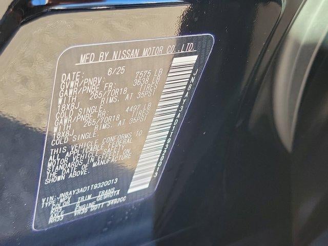 2026 Nissan Armada 4x2 SV