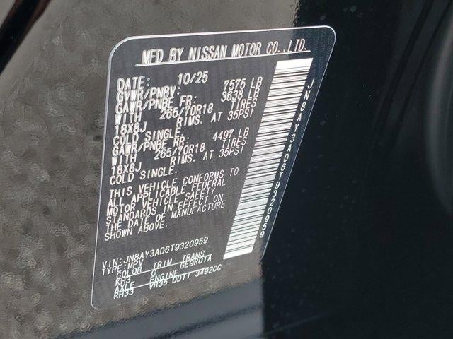 2026 Nissan Armada 4x2 SV