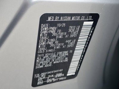 2026 Nissan Armada 4x4 SV