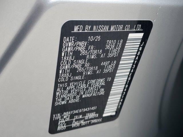 2026 Nissan Armada 4x4 SV