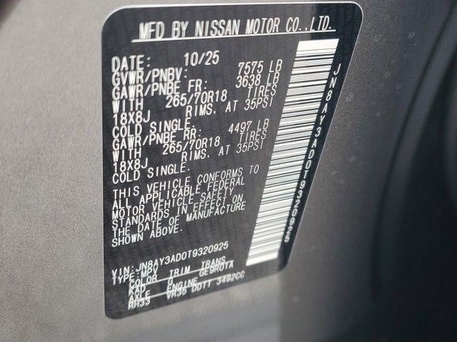 2026 Nissan Armada 4x2 SL