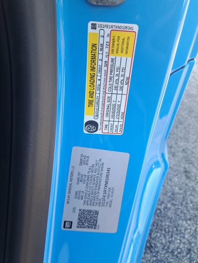 2022 Chevrolet Camaro 1SS