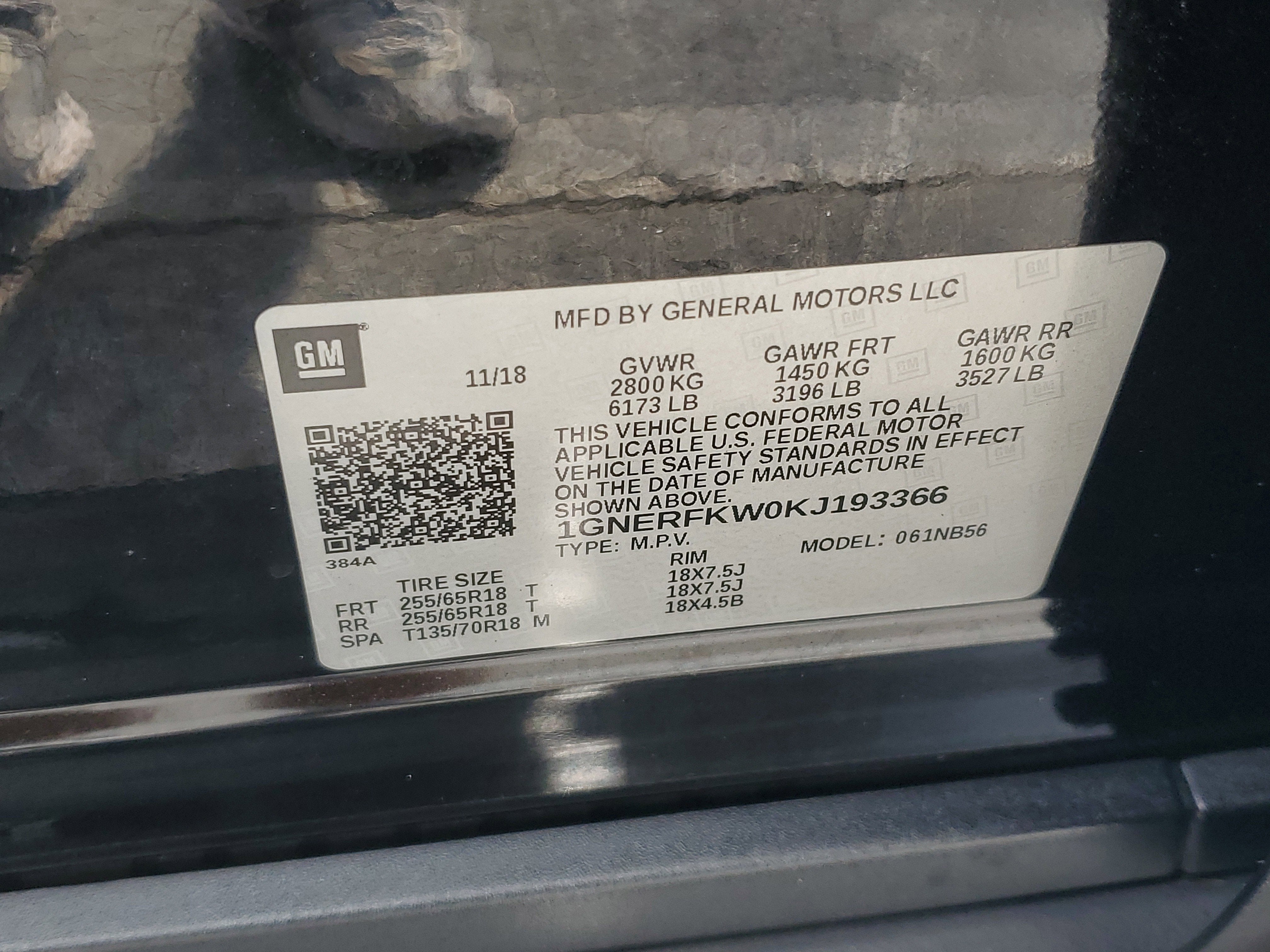 2019 Chevrolet Traverse LS